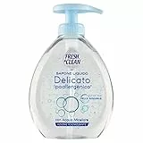 Fresh & Clean Detergente Mani - Viso Ipoallergenico Pelle Sensibile, 300ml, 1