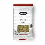 Italpepe, Foglie di Origano, Ideale da Utilizzare per Dare a Sughi, Insalate e Farciture di Carni, per Aromatizzare Pizza, Frittate e Focacce, Confezione da 400 g