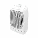 Cecotec Scaldabagno Elettrico 9870 Basso Consumo Ready Warm Smart Rotate. 2000 W, oscillazione, 3 modalità, silenzioso, display LCD, sistema di sicurezza, 15 m2