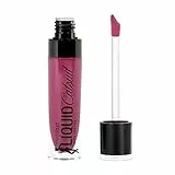 Wet n Wild, MegaLast Liquid Catsuit Matte Lipstick, Rossetto Liquido con Formula Idratante e Vitamina E, Burro di Semi di Murumuru, Olio di Argan e Olio di Macadamia, Berry Recognize