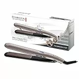 Remington Piastra per Capelli, rivestimento in Ceramica, 110 mm, Capelli Umidi o Asciutti, Sensore di Umidità, Wet 2 Straight S7970