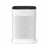 Rowenta Purificatore d'aria Pure Air Genius PU3040, 4 livelli di filtro, regolazione automatica della velocità, molto silenziosa, timer, purificatore d'aria, superficie d'azione 140 m²