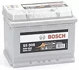 Bosch Automotive S5005, Batteria Per Auto, 63A/H, 610A, Tecnologia Al Piombo Acido, Per Veicoli Senza Sistema Start/Stop, 242 x 175 x 190 mm