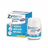 Zymerex - Gastro Activ 3 Azioni | 40 compresse masticabili | Reflusso | Bruciore di stomaco | Acidità | Senza glutine e lattosio