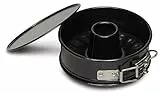 Guardini Gardenia, Tortiera apribile 2 fondi, Acciaio con rivestimento antiaderente, Nero, ø 16 cm