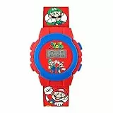 Mario Orologio Digitale al Quarzo Bambini e Ragazzi con Cinturino in Plastica GSM4234