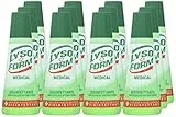 Lysoform Medical Liquido Disinfettante, Formato Risparmio 12 Pezzi x 250 ml, Disinfettante Ferite per Pelle Integra, Ideale per Cute Sensibile e dei Bambini, Non Brucia