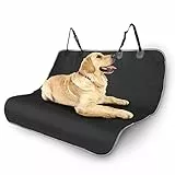 Nobleza - Fodere sedili per cani per veicoli, Coprisedili Auto Posteriore Sedile dell'Auto di Panno Oxford Impermeabile Antigraffiato e Antiscivolo, Accessori auto SUV Universale Nero 140 ×110 cm