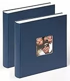 Walther Design Fun Album da Incollare, Carta, Blu, 30 x 30 cm, 2 unità