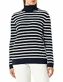 Tommy Hilfiger Regular Hilfiger C-nk Felpa Pullover, STP Desert Sky/Ecru, XX-Small Donna