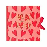 Legami - Album fotografico, Fai da te, Include Kit con Elementi decorativi, 20 Pagine, Idea Regalo, 23x3 cm, Tema Heart
