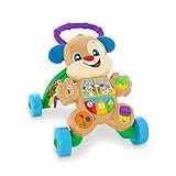 Fisher-Price Ridi & Impara, Cagnolino Primi Passi, com Musica e Suoni, Giocattolo Musicale per Camminare, per Bambini 6+ Mesi, HBB68