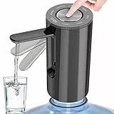 Dispenser Acqua Pompa Distributore Boccione: YISH Dispenser di Acqua Elettrica Automatica Pompa per Acqua Potabile USB Ricaricabile Boccione Acqua Dispenser Pieghevole Erogatore di Acqua