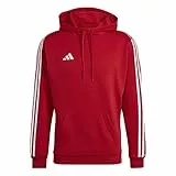 adidas Uomo Felpa con Cappuccio Tiro23L SW Hood, Team Power Red 2, HS3600, L