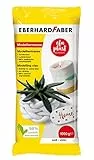 Eberhard Faber 570101 - EFAPlast Classic argilla da modellare bianca, contenuto 1 kg, indurente all'aria, simile all'argilla, divertimento creativo per artisti grandi e piccini