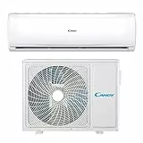 Candy, Condizionatore Smart Linea Pura, Climatizzatore Monosplit con Unità Esterna e Interna 12000 Btu, 20 dBA, con Self-Clean - Tecnologia di Espansione a Freddo e Controllo da Remoto con App