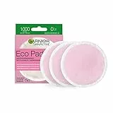 GARNIER Skin Active Dischetti Ecologici Struccanti in Microfibra Ecopads, Lavabili e Riutilizzabili, 3 Unità, Confezione da 1