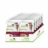 Natural Trainer Cibo per Gatti Adulti con Pollo - 12 Buste x 85gr - 1020 gr
