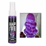 Lacca per capelli Lacca per capelli Spray per capelli veloce temporaneo Modellistica Parrucchiere per Club Party 30 ml, viola(viola)
