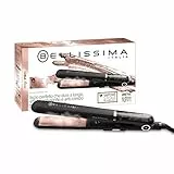 Imetec Bellissima My Pro Steam B28 100 Piastra per Capelli Professionale a Vapore, Effetto Liscio a Lungo, Ceramica, Temperatura Regolabile 170°C - 200°C - 230°C, Riscaldamento Rapido