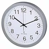 Hama PG-300 Orologio da Parete radiocontrollato, Grigio, 30 cm