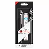 Rotring Tikky set di portamina con codice colori, 1 matita (0,70 mm) + accessori