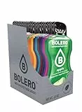 Bolero Drink 24 Bustine mix 3gr Gusti Diversi Assortimento alla Frutta Preparato Polvere Solubile Per Bevanda Fresca in Acqua, 72 grammi dolcificato stevia, 0.07 kilograms