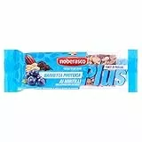 Noberasco Barretta Proteica Plus Mirtilli  35G -Barrette proteiche - a base di arachidi, con frutta disidratata e semi, ai mirtilli - 70% di Frutta - Cartoncino Da 24 Barrette - 840 g