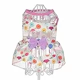 nobrand TEYUN Abito del Cane di Estate dell'animale Domestico Vestiti del Cane Piccolo Cane Sposa Gonna Cucciolo Abbigliamento Primavera (Color : A, Size : XS)