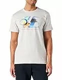 Valentino Rossi T-Shirt Sole e Luna,Uomo,L,Grigio Chiaro