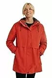 C&A Donna Giacca impermeabile arancio scuro 48