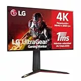 LG 27GP95RP UltraGear Gaming Monitor 27' UltraHD 4K NanoIPS HDR 600, 3840x2160, 1ms, G-Sync Compatible, AMD FreeSync Premium Pro 144Hz, HDMI 2.1 VRR (HDCP 2.2), Display Port 1.4, Flicker Safe, Nero