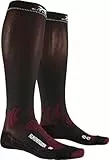 X-Bionic Run Energizer Calze R003 Dark Ruby/Opal Black 39-41