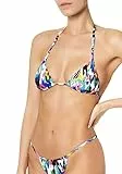 Goldenpoint Bikini Donna Costume Reggiseno Triangolo Mini Bohemian Ikat, Colore Multicolor, Taglia 2