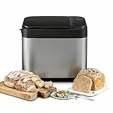 Panasonic SD-YR2550SXE Macchina per il Pane, 31 Programmi Cottura, Dispenser per Lievito, Uvetta e Frutta Secca, Timer Digitale da 13 Ore, Programmi per Dolci, Pizza, Marmellate, Brioche e Gluten Free
