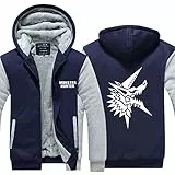 Felpe con Cappuccio da Uomo Felpe con Cappuccio per Scania Giacche in Pile con Stampa Cappotti Inverno Caldo Pullover con Cappuccio Spesso con Cappuccio per Uomo-C||4XL