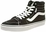 Vans Filmore Hi, Sneaker, Uomo, (Suede/Canvas) Black/White, 43 EU