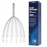 Femometer Massaggio per la Testa, Massage ragno con 28 Bracci, Manuali Massaggi e relax Artiglio da Massaggio