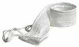Fackelmann Rete di cottura, Borsa Resistente in Nylon Bianco per cuocere grani, legumi, scaldare e strizzare verdura, resiste fino a 2 kg e 180°C, 36,5 cm, 3 unità