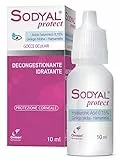 Sodyal Protect Gocce Oculari, con Acido Ialuronico, Ginkgo biloba ed Hamamelis - 10 ml