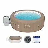 Bestway 60017-5 Idromassaggio gonfiabile Lay-Z-Spa Palm Springs AirJet, 4-6 persone