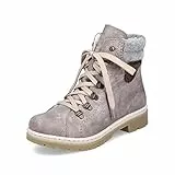 Rieker Donna Scarpe Stringate Y9430, Signora Scarpe Sportive Allacciate,Scarpe Allacciate,Sneaker,Lacci,Sportivo,Scarpe Casual,Grigio (Grau / 43),39 EU / 6 UK