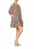 Goldenpoint Mare Donna Abito Scollo Bardot Sapphire Terrace, Colore Multicolor, Taglia L