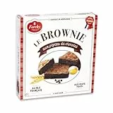 Forchy | Torta Brownie Gocce di Cioccolato | Brownie al Cioccolato Pronto da Servire | Torte da Cucina al Cioccolato - 1 x 285 Gr