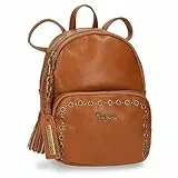 Pepe Jeans, Camper Zaino Casual Marrone 20 x 25,5 x 10 cm Ecopelle, marrone, Zaino Casual