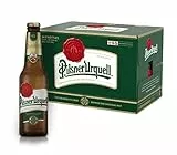 Pilsner Urquell Birra Pils, Cassa Birra Con 24 Birre In Bottiglia Da 33 Cl, 7.92 L, Gusto Pieno Intensamente Luppolato, Gradazione Alcolica 4.4% Vol
