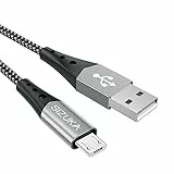 SIZUKA Cavo Micro USB 0.5M, Android Cavo USB Micro Trasferimento Dati e Ricarica Rapida Compatibile con Samsung S5/S6/S7, Huawei, HTC,LG,HTC,Kindle,Sony, Nexus, Nokia e altri
