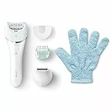 Philips BRE611/00 Satinelle Advanced Epilatore Elettrico, Utilizzo Wet And Dry, 4 Accessori