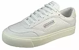 Superga 3843 Court, Scarpe con Lacci Unisex-Adulto, White-FAVORIO, 42 EU