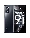 realme 9i Smartphone, Mega batteria da 5.000 mAh, Processore Qualcomm Snapdragon 680, Ricarica rapida Dart da 33 W, Display Ultra Smooth da 90 Hz, Dual Sim, 4+128 GB, Android 11, Prism Black